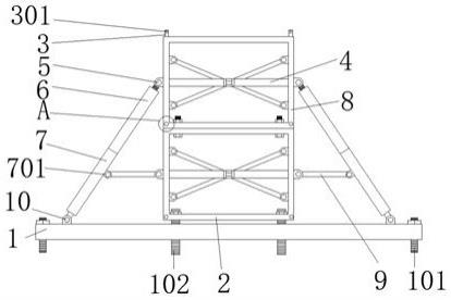 一种建筑用塔吊的防风固定机构的制作方法