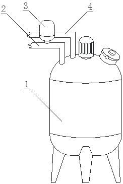 一种具有自动冲洗功能的混合罐的制作方法