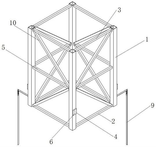 一种免焊接连接防雷接地塔式起重机基础节的制作方法