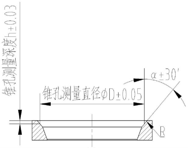 常常涉及到一些锥环,挡圈等零件,其特征在于内孔为有一定精度的锥度孔