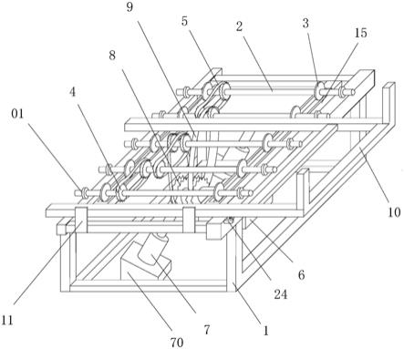 一种板材加工用出料立板装置的制作方法