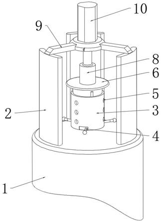一种机械炉排风室与液压缸的密封连接结构的制作方法