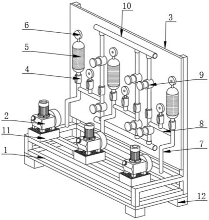 一种集稳压溢流计量为一体的计量泵组的制作方法