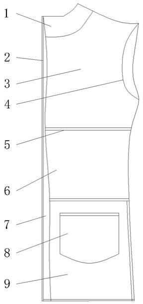一种西装上衣净样板的制作方法