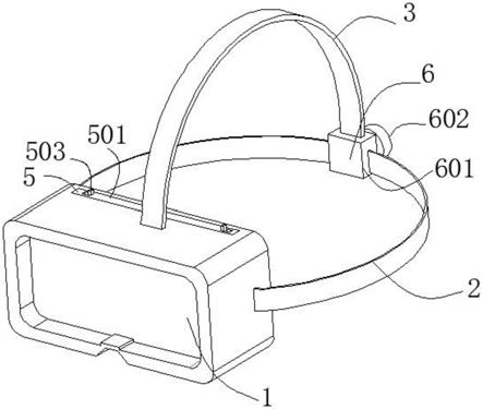 一种新型防脱落VR眼镜的制作方法