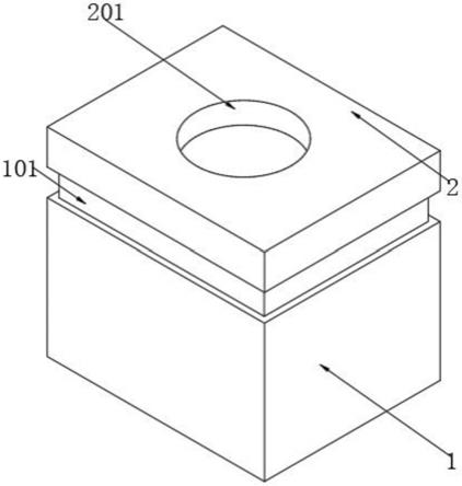 一种用于生产轮毂锻件的组合模具的制作方法