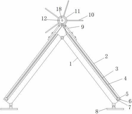 一种太阳能光伏板支架的制作方法