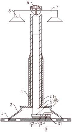 一种乡村道路智能照明路灯固定装置的制作方法