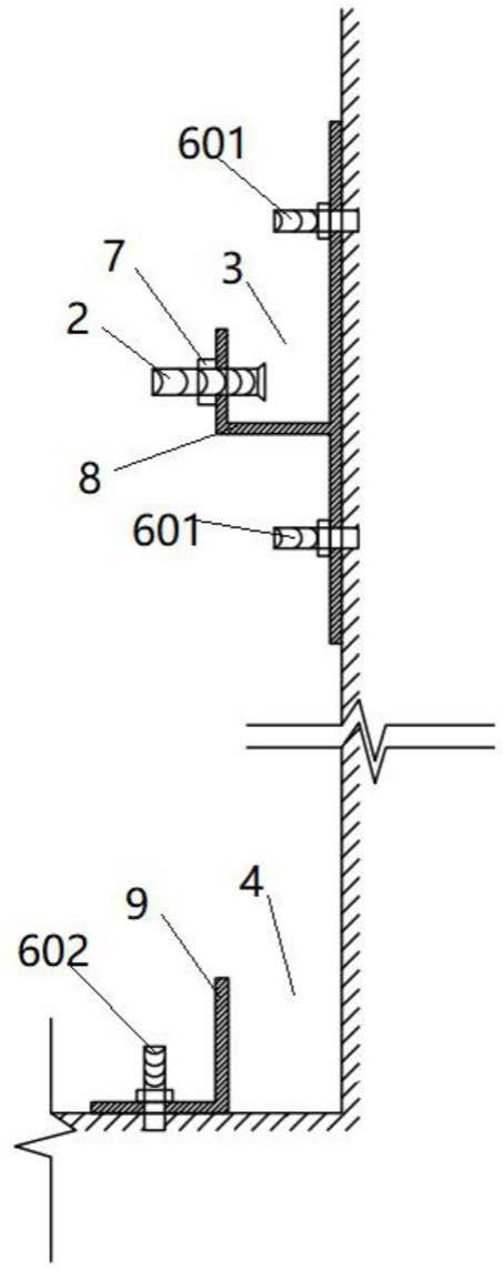 一种安拆便捷的防护栏杆固定装置及防护栏杆的制作方法