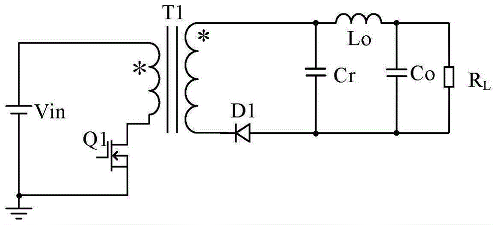 谐振式正激电路的制作方法