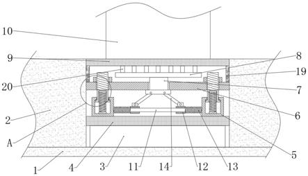 一种建筑学地基建设隔震装置的制作方法