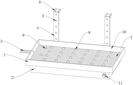 一种防结冰的空调机组排水盘结构的制作方法