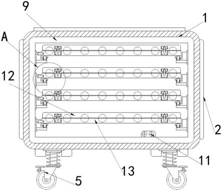 一种新鲜水果速冻加工用水果储藏装置的制作方法