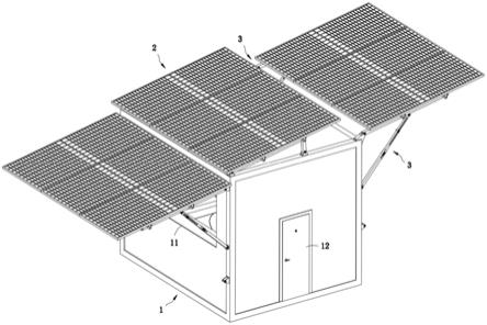 活动式光伏自发电便利店的制作方法