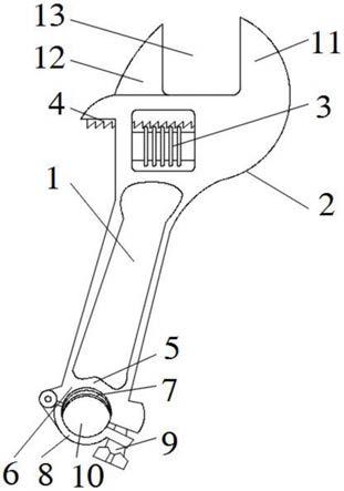 一种扳手的制作方法