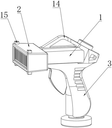 一种智慧物流用防摔效果好的扫码枪的制作方法