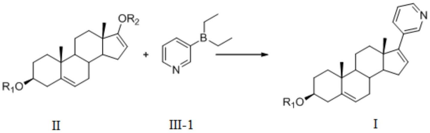 一种醋酸阿比特龙及其中间体的制备方法与流程