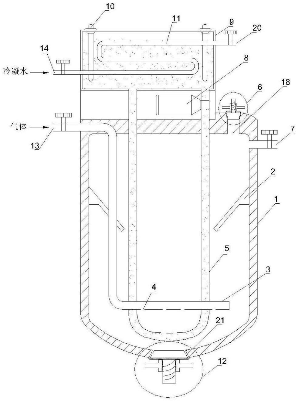 一种实验室用反应釜的制作方法