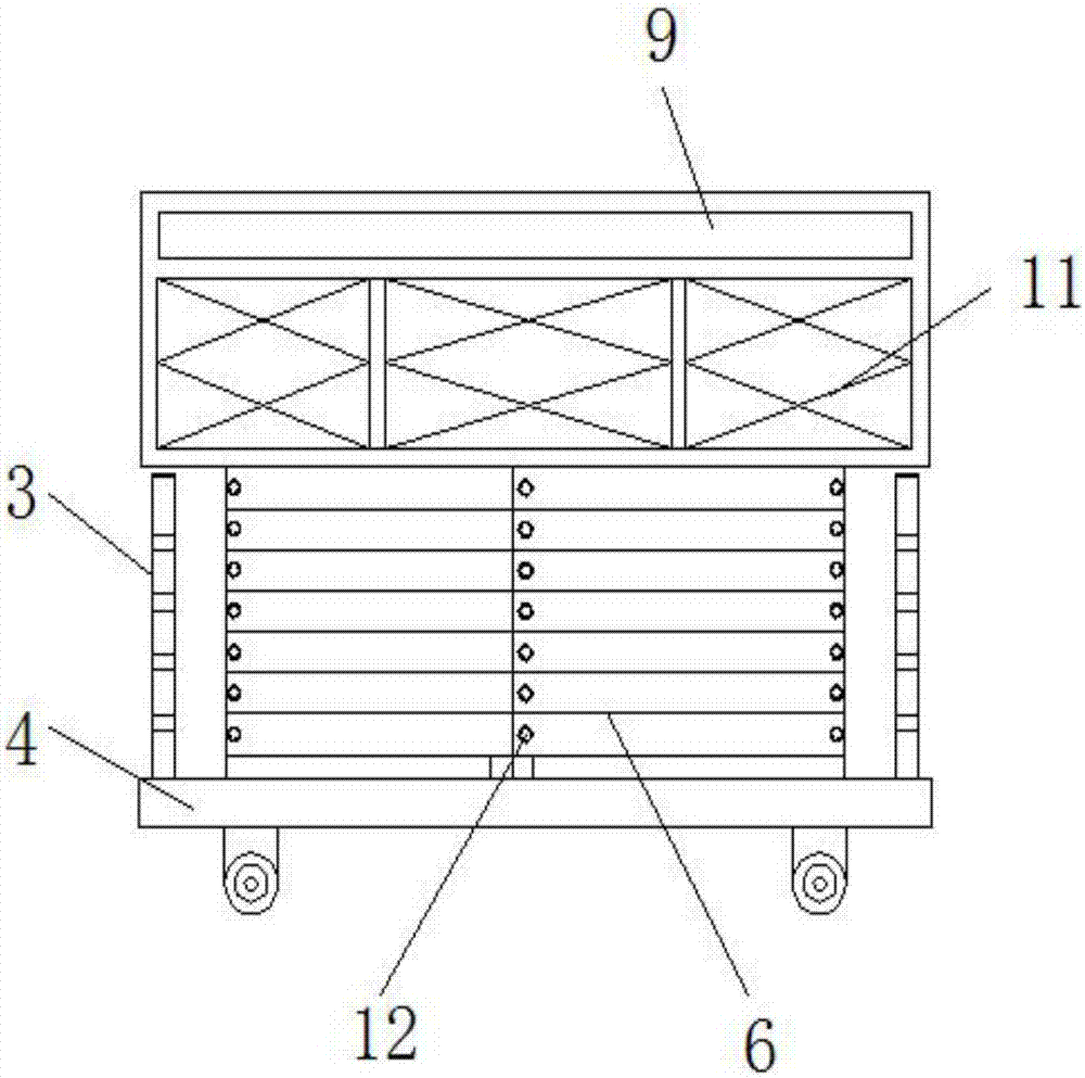 一种保温涂料高空施工移动支架的制作方法与工艺