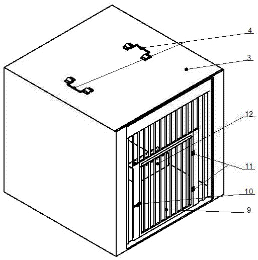 一种多功能鸡笼的制作方法