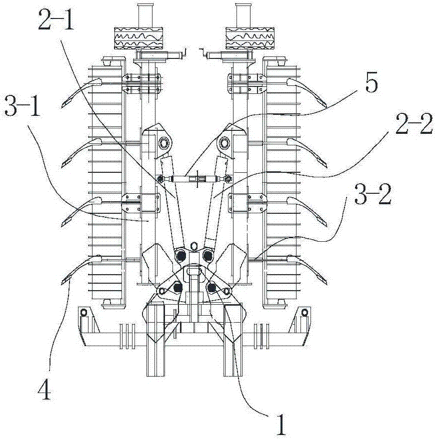 折叠式深松机的制作方法