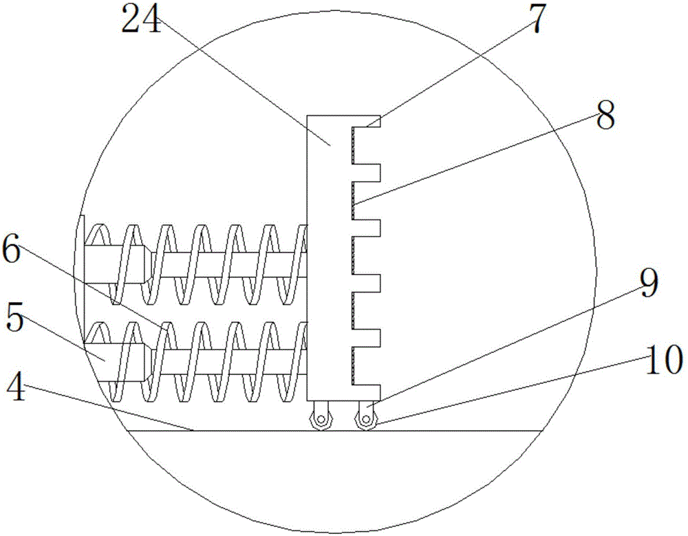 一种土建用便于固定的专用板材切割装置的制作方法