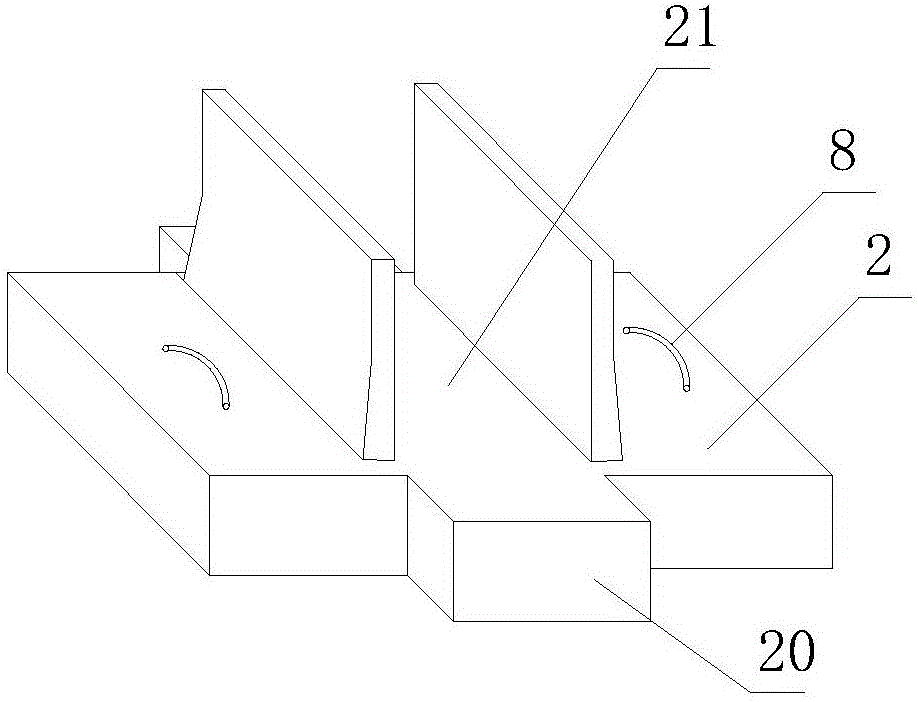 一种栅栏围墙组合式基座的制作方法与工艺