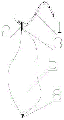 一种新型实用便捷可折叠可悬挂式麻醉袋的制作方法与工艺