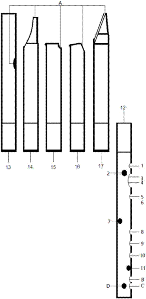 十二平均律魔笛的制作方法