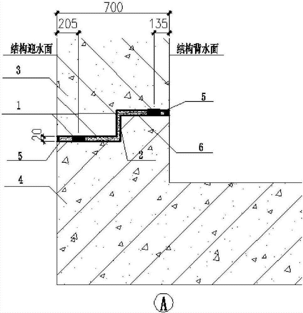 拼裝車站預製側牆拼裝施工縫的防水方法與流程