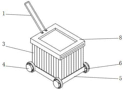 一种可伸缩式行李箱的制作方法