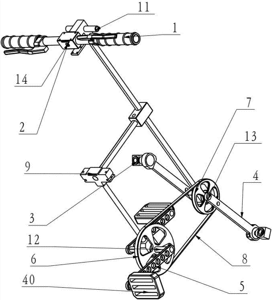 一種仿生自行車的製作方法