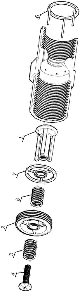 一种带压盘的水管接头的制作方法与工艺