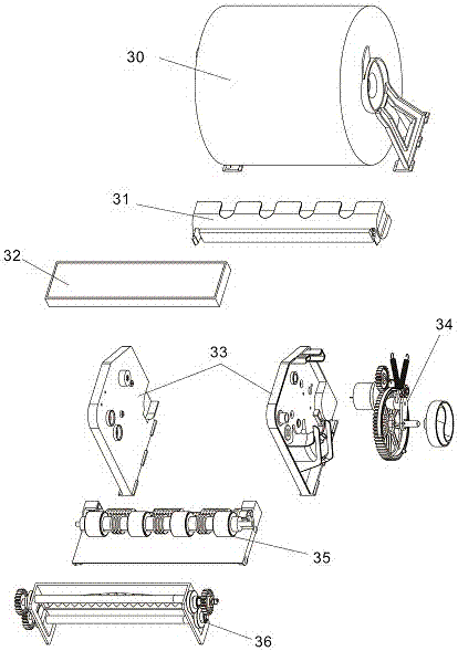 一種自動與手動一體出紙機的制作方法與工藝