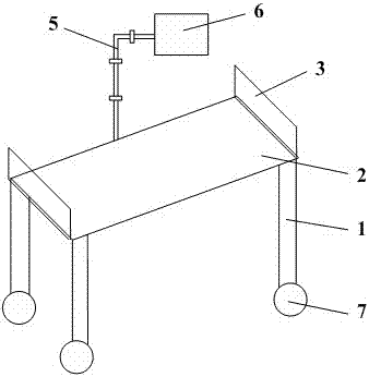 一種醫(yī)用X光機(jī)攝影床的制作方法與工藝