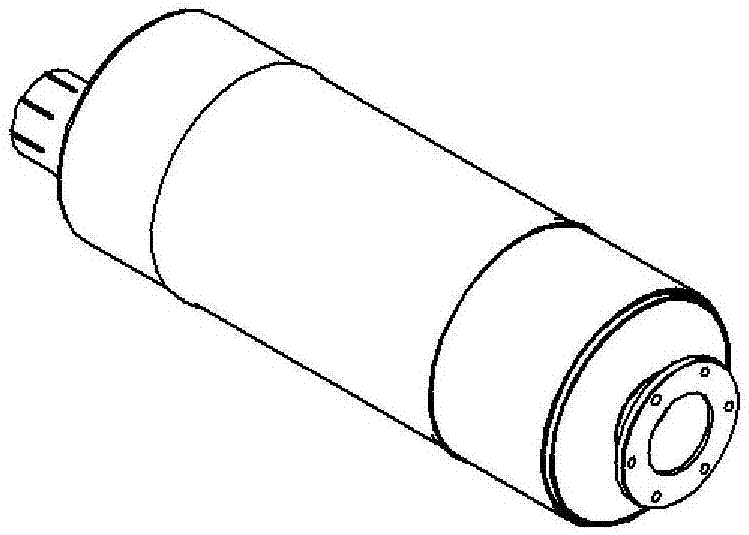 一种椭圆形截面消声器总成的制作方法