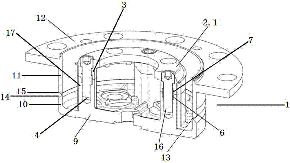 一种分体式轮边减速器框架与行星架安装结构的制作方法