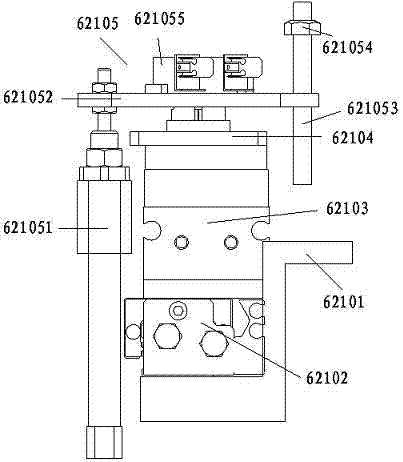 本發明涉及機械自動化領域特別是涉及一種限位開關組裝