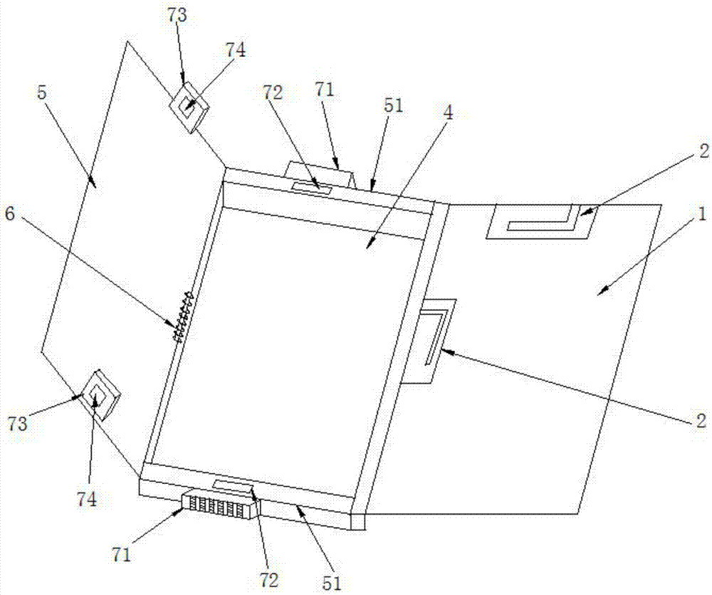 一种财务管理用文件夹的制作方法与工艺