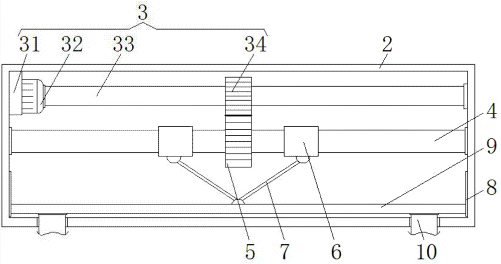 一种放置稳定的移动式纺织机械的制作方法与工艺