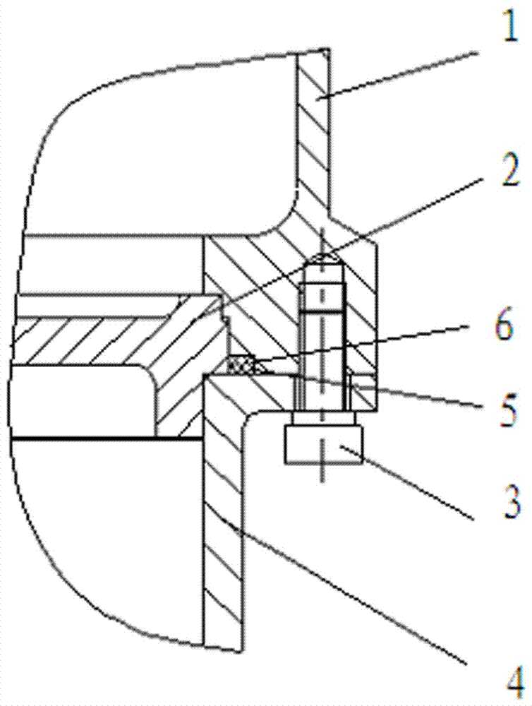 一種潛水?dāng)嚢铏C(jī)的電機(jī)殼、軸承體、油箱的靜密封結(jié)構(gòu)的制作方法與工藝