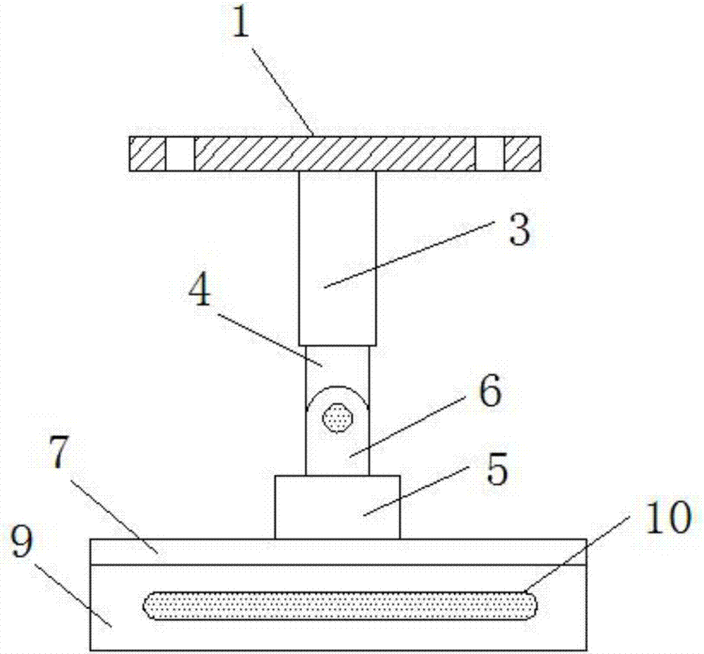 一種便于調(diào)節(jié)的裝飾燈具安裝架的制作方法與工藝