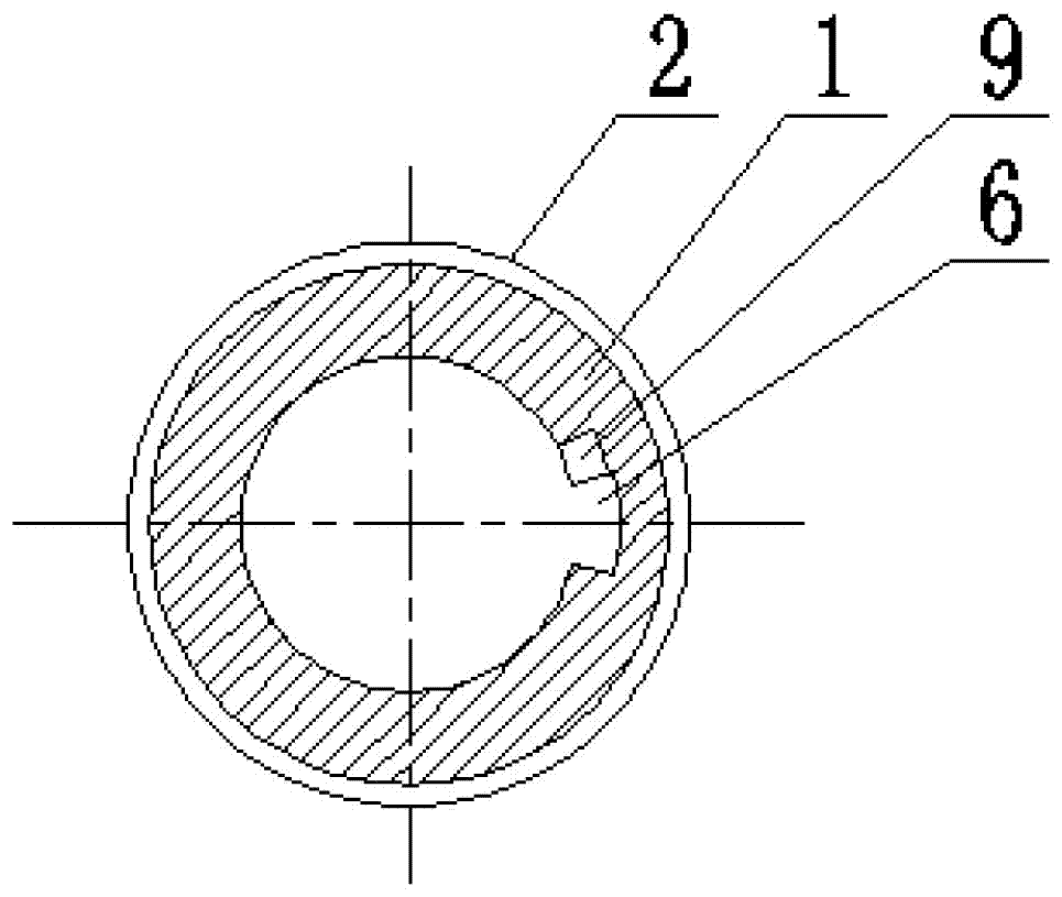 一种可伸缩便携式向日葵株高测量尺的制作方法与工艺