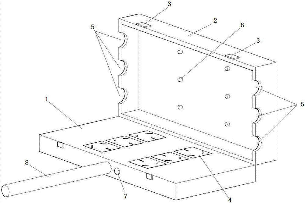 一種防塵防接觸不良的安全插排的制作方法與工藝