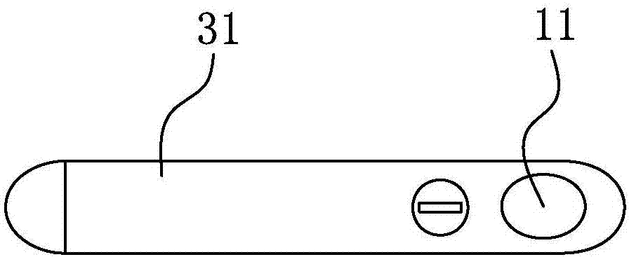 帶按壓式指紋傳感器的車(chē)門(mén)鎖裝置的制作方法