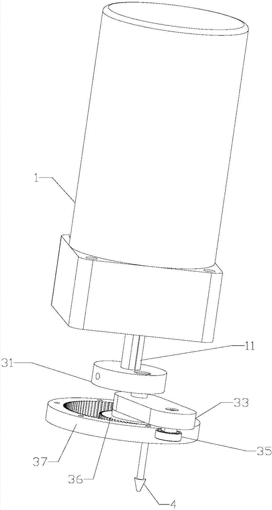 混色灌裝機(jī)的混色機(jī)構(gòu)的制作方法與工藝