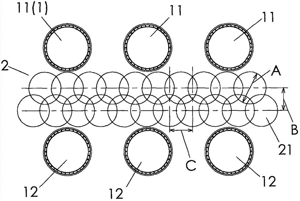 門(mén)字形雙排樁及雙排高壓旋噴止水帷幕聯(lián)合支護(hù)結(jié)構(gòu)的制作方法與工藝