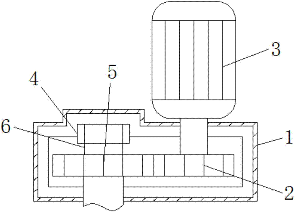 一种带式干燥机用减速箱的制作方法与工艺