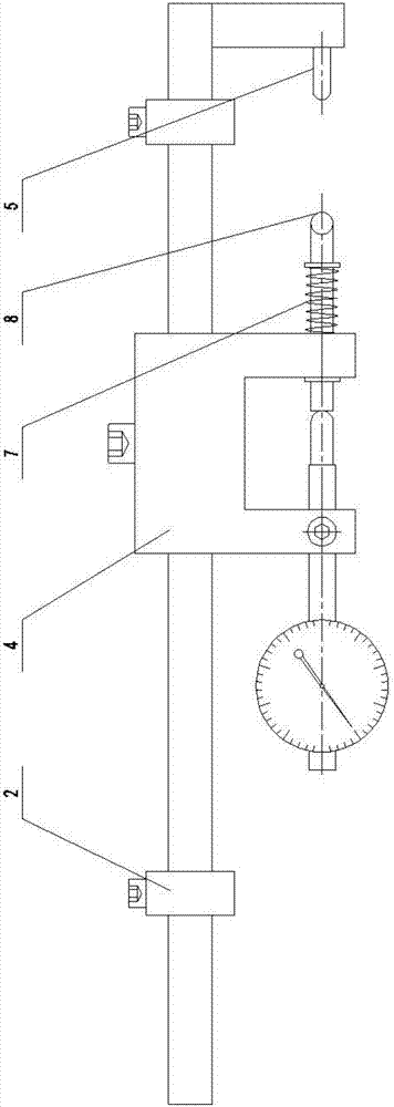 一種齒輪內(nèi)齒圈跳動檢測裝置的制作方法