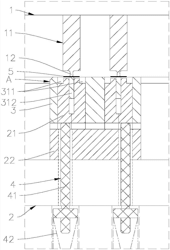 应用于多列多支冲压模具中的整体撑料结构的制作方法与工艺